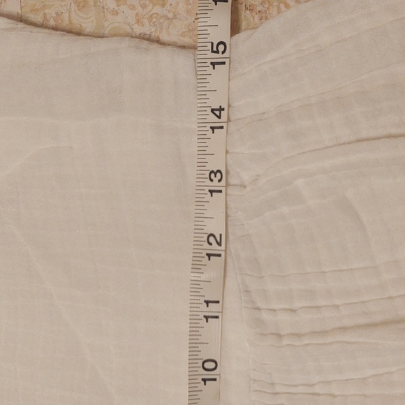 Beachlunchlounge Collection Women’s White Sleeveless Gauze Dress - Picture 8 of 8